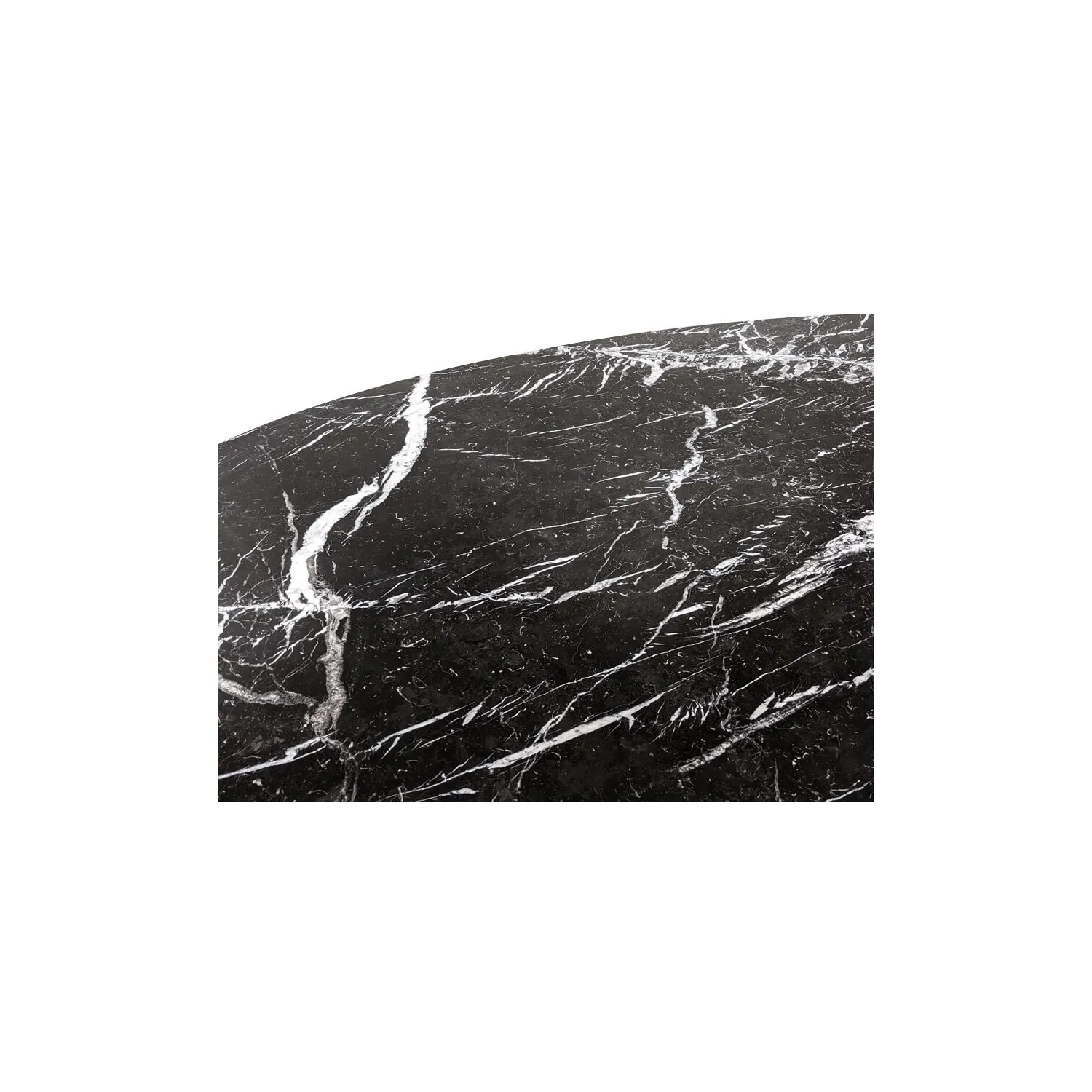 Réplica Mesa Tulip Side en mármol de marquina