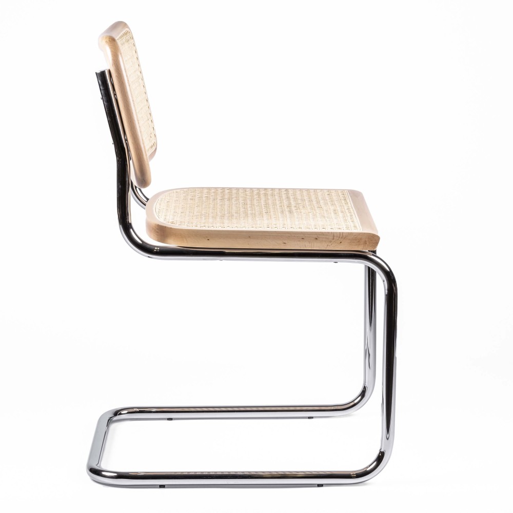 Réplica da cadeira Cesca do designer Marcel Breuer