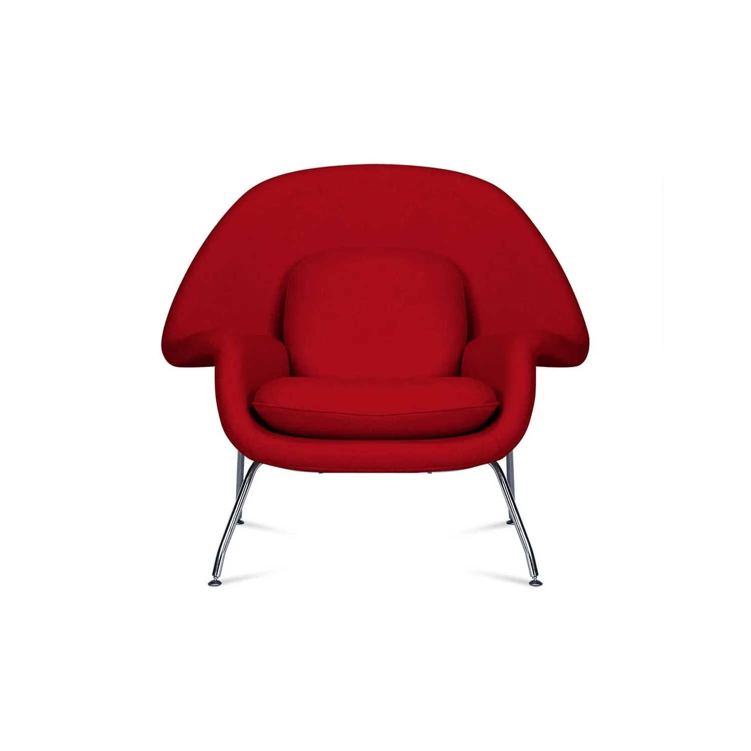 Replica of the Womb Chair by designer Eero Saarinen