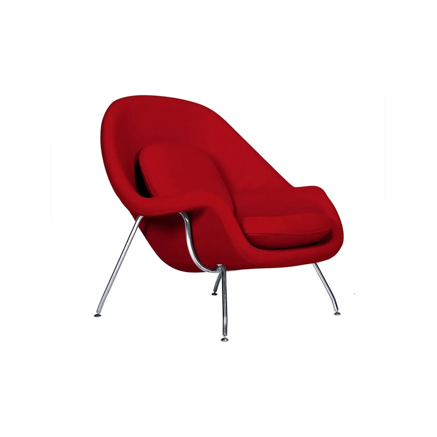 Replica of the Womb Chair by designer Eero Saarinen