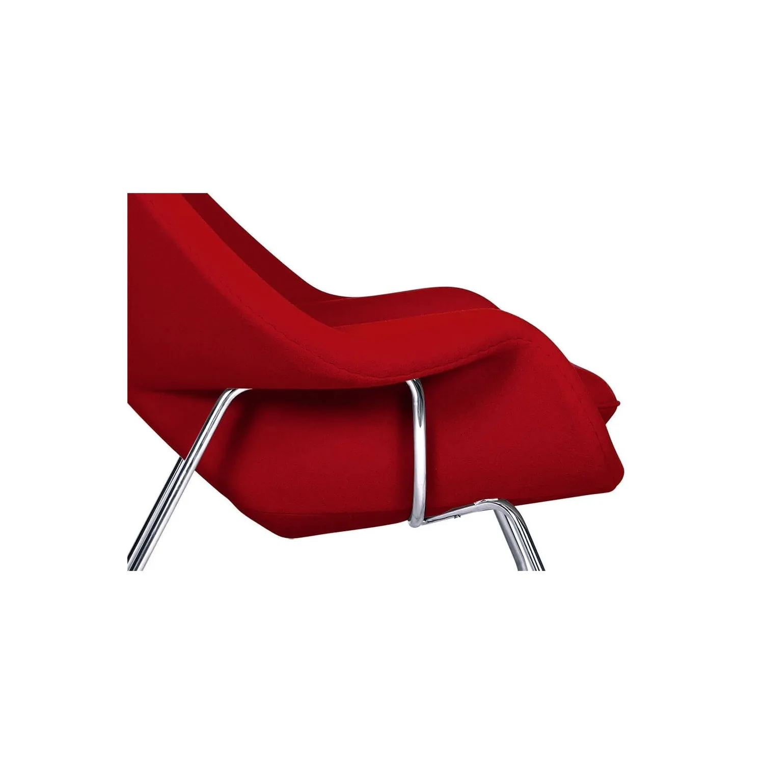 Replica of the Womb Chair by designer Eero Saarinen