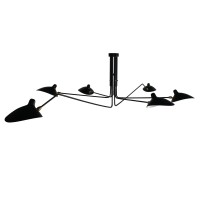 Inspiração Lâmpada Mouille Pendant 6 Arms