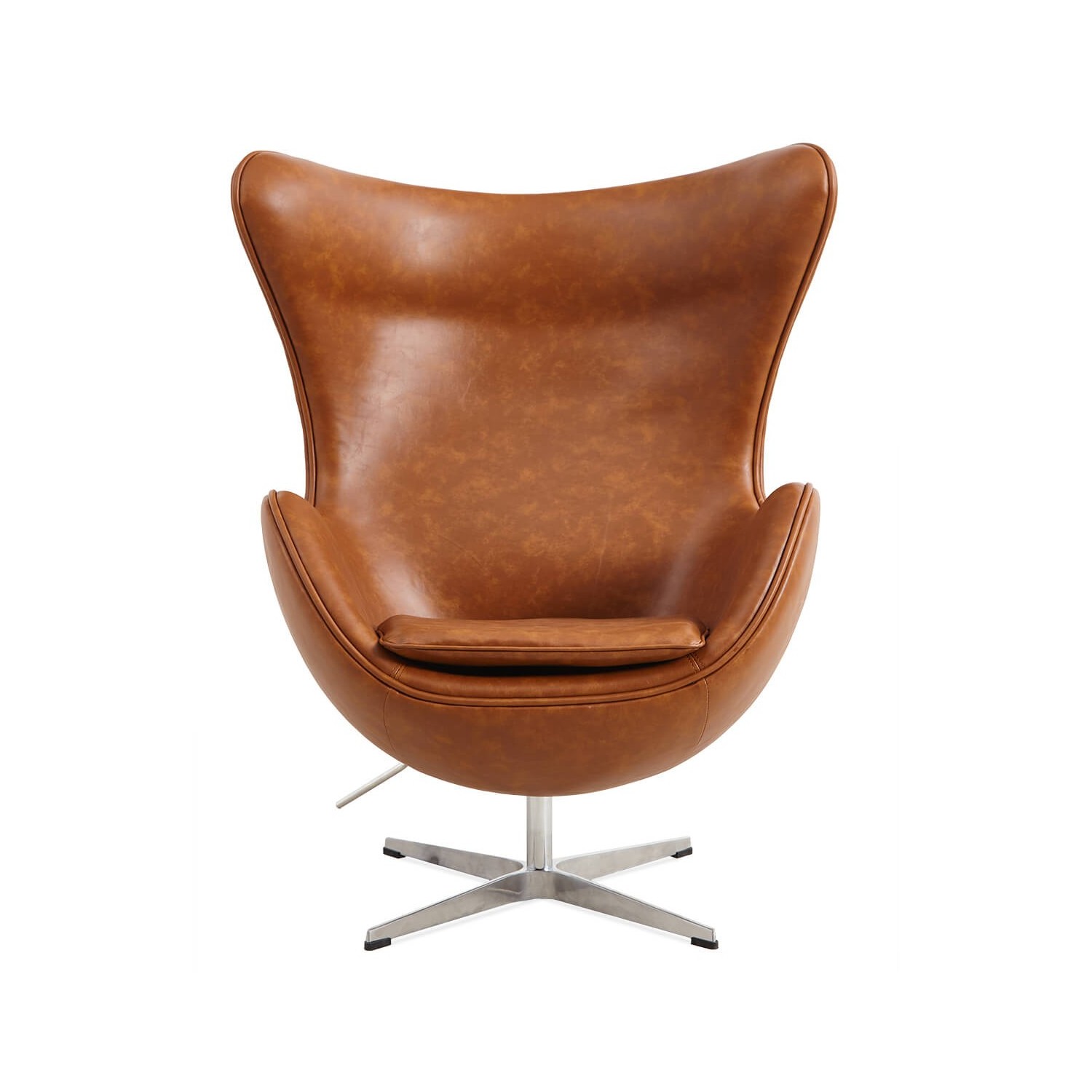Replica Egg Chair in vintage distressed leatherette