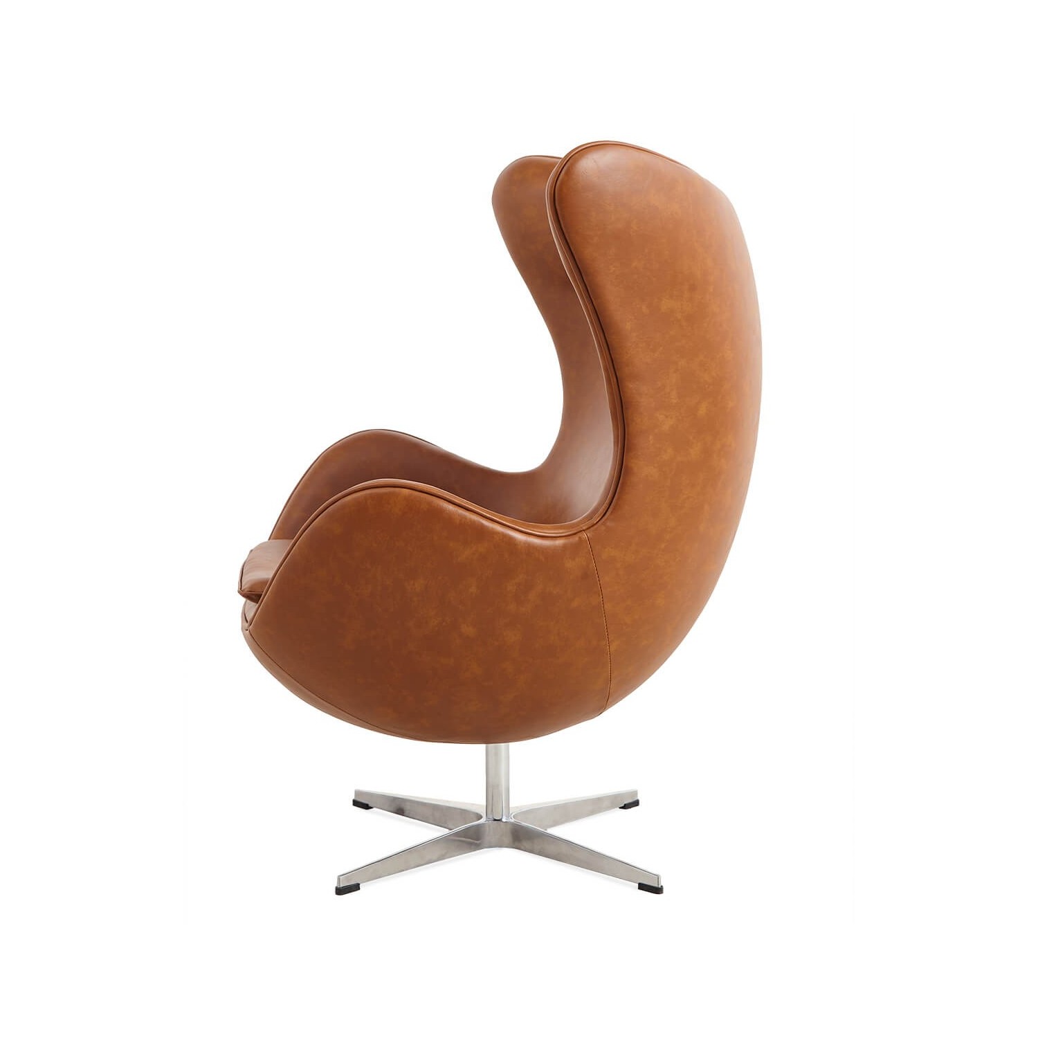 Replica Egg Chair in vintage distressed leatherette
