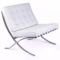 furmod Silla Barcelona Chair HQ con Ottoman
