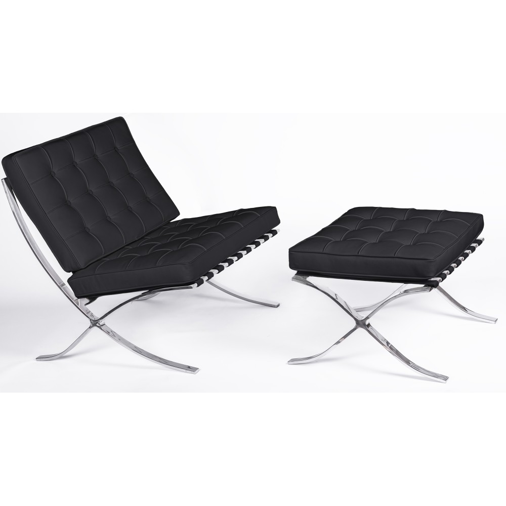 Furmod Barcelona Chair HQ com Otomano