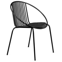 Bali Steel Chair für den Außenbereich geeignet