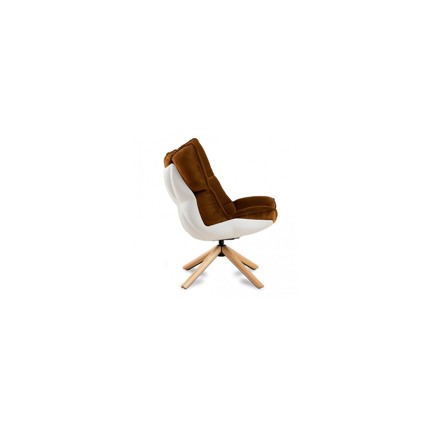 Replica of the designer Husk Armchair with footrest by the magnificent designer Patricia Urquiola