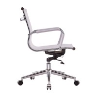 Chaise de bureau édition fixe à dossier bas en maille