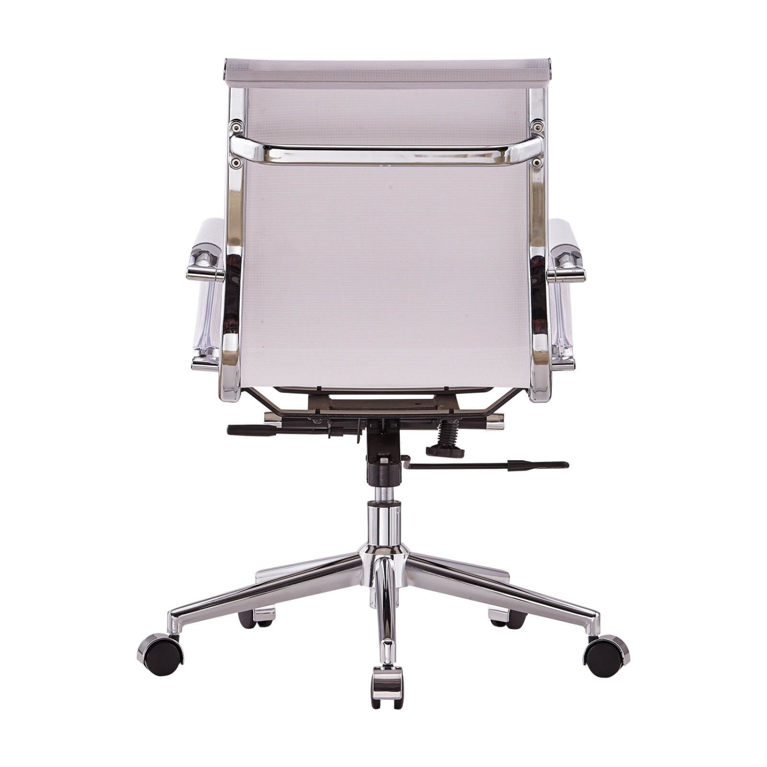 Chaise de bureau édition fixe à dossier bas en maille