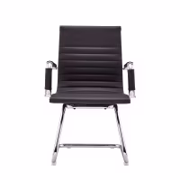 Silla Oficina Alu Lowback Fixed Edition en Polipiel