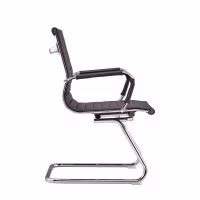 Silla Oficina Alu Lowback Fixed Edition en Polipiel