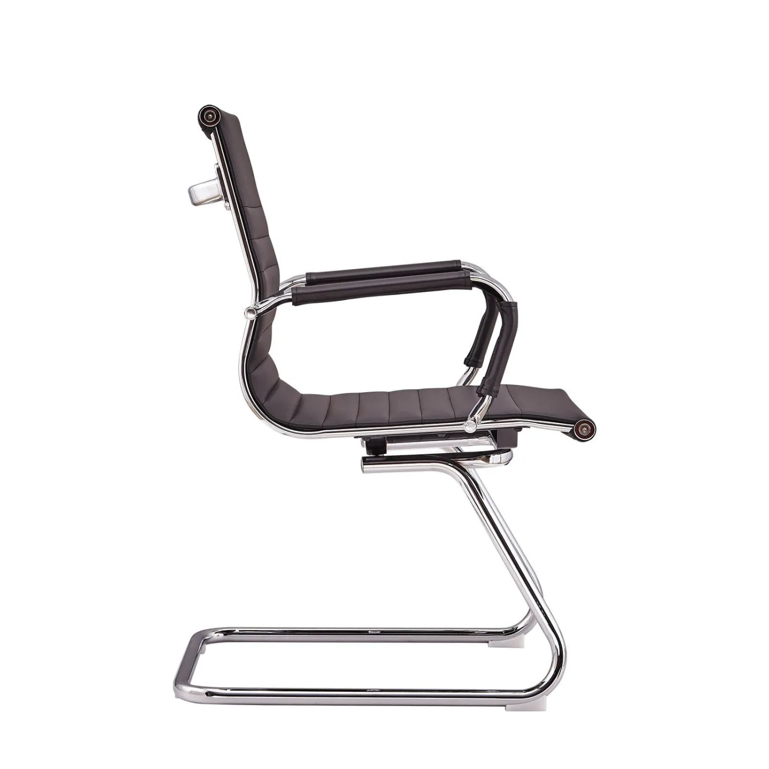 Silla Oficina Alu Lowback Fixed Edition en Polipiel
