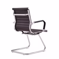 Silla Oficina Alu Lowback Fixed Edition en Polipiel