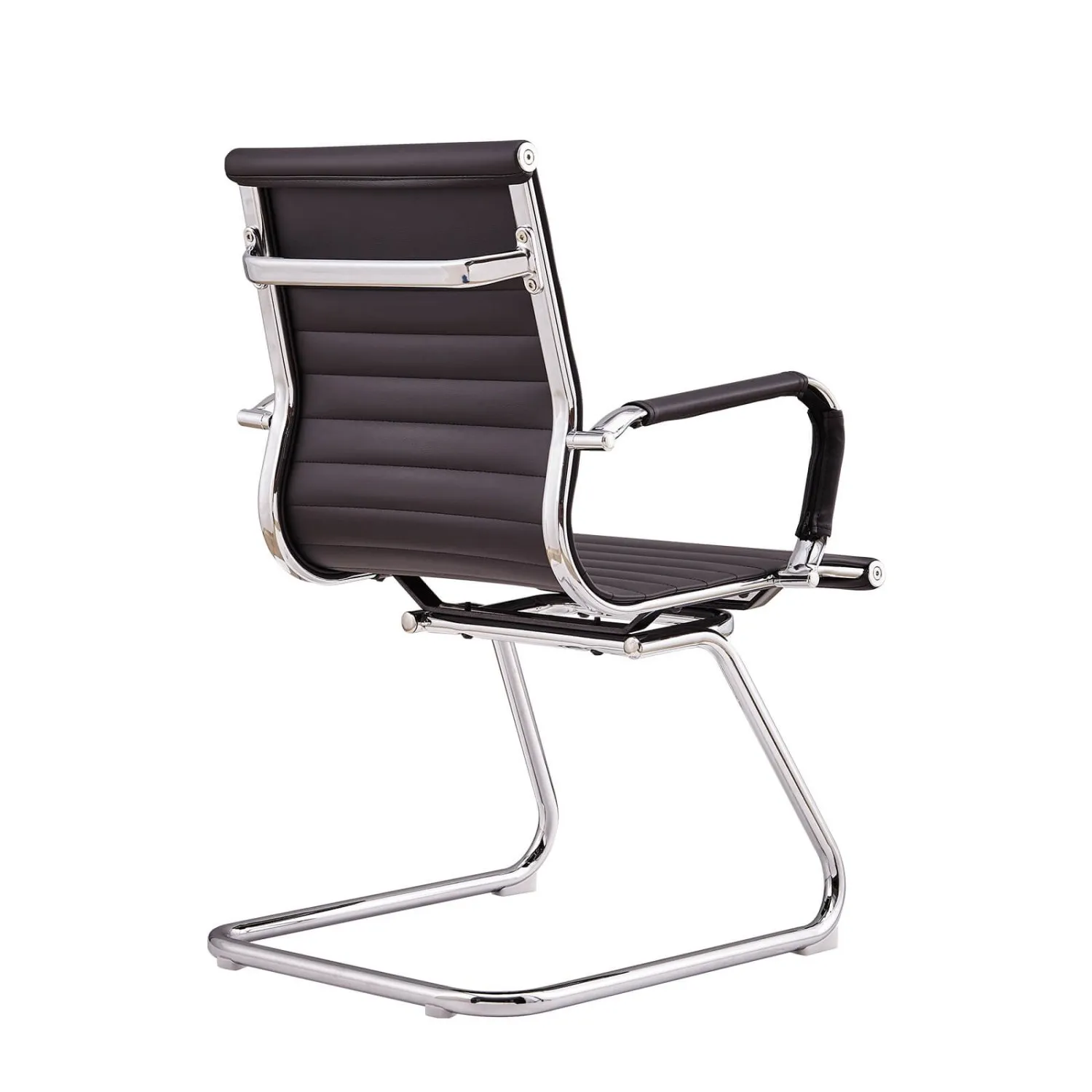 Silla Oficina Alu Lowback Fixed Edition en Polipiel