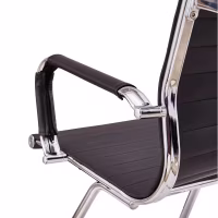 Silla Oficina Alu Lowback Fixed Edition en Polipiel