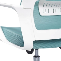 Chaise de bureau à dossier bas Mesh Ergo en maille de fibres