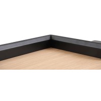 Mesa Pop Desk com Pés Lacados em estilo moderno