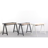 Pop Desk Table with Lacquered Legs in a modern style