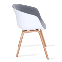 Chaise en coton nordique
