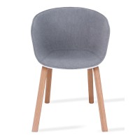 Nordic Chair Upholstered in Cotton