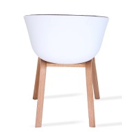 Cadeira estofada Nordic Cotton