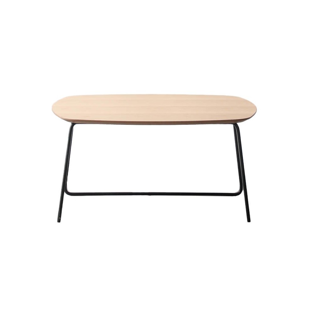 Mesa de Centro Cuadradada 80x80cm en Madera de Roble