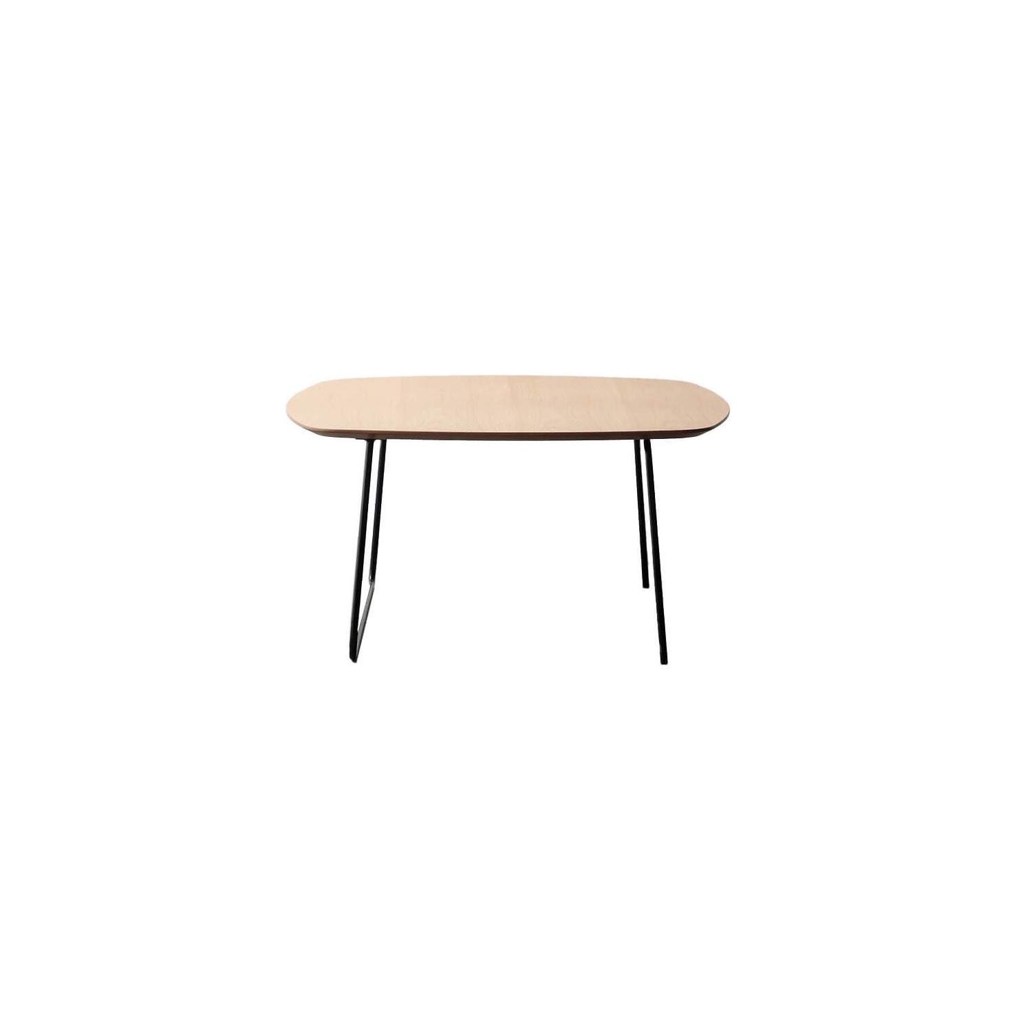 Table Basse Carrée 80x80cm en Bois de Chêne