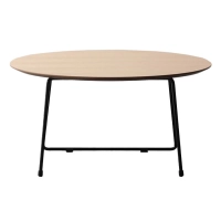 Pyöreä sohvapöytä 80cm tammipuuta