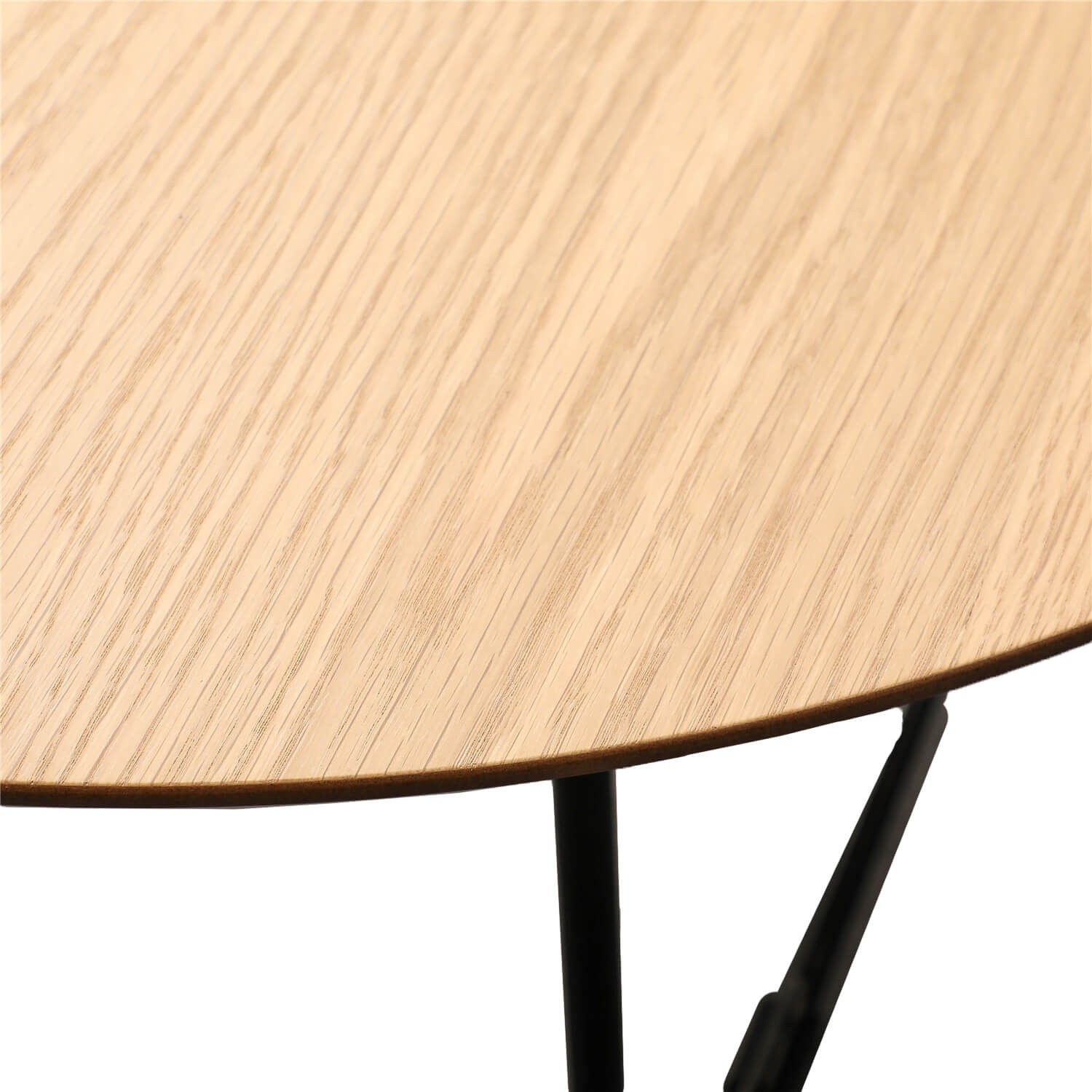Ronde salontafel 80 cm in eikenhout
