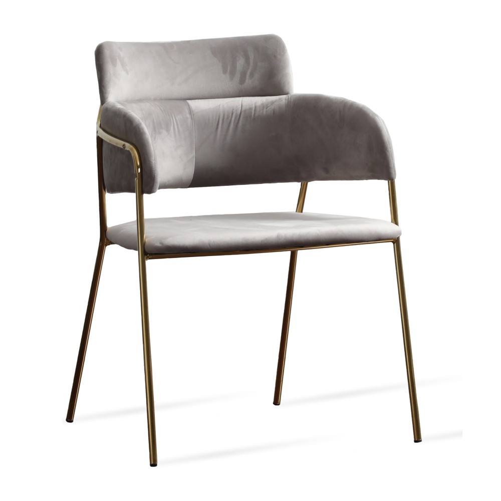 Cadeira estofada estilo vintage