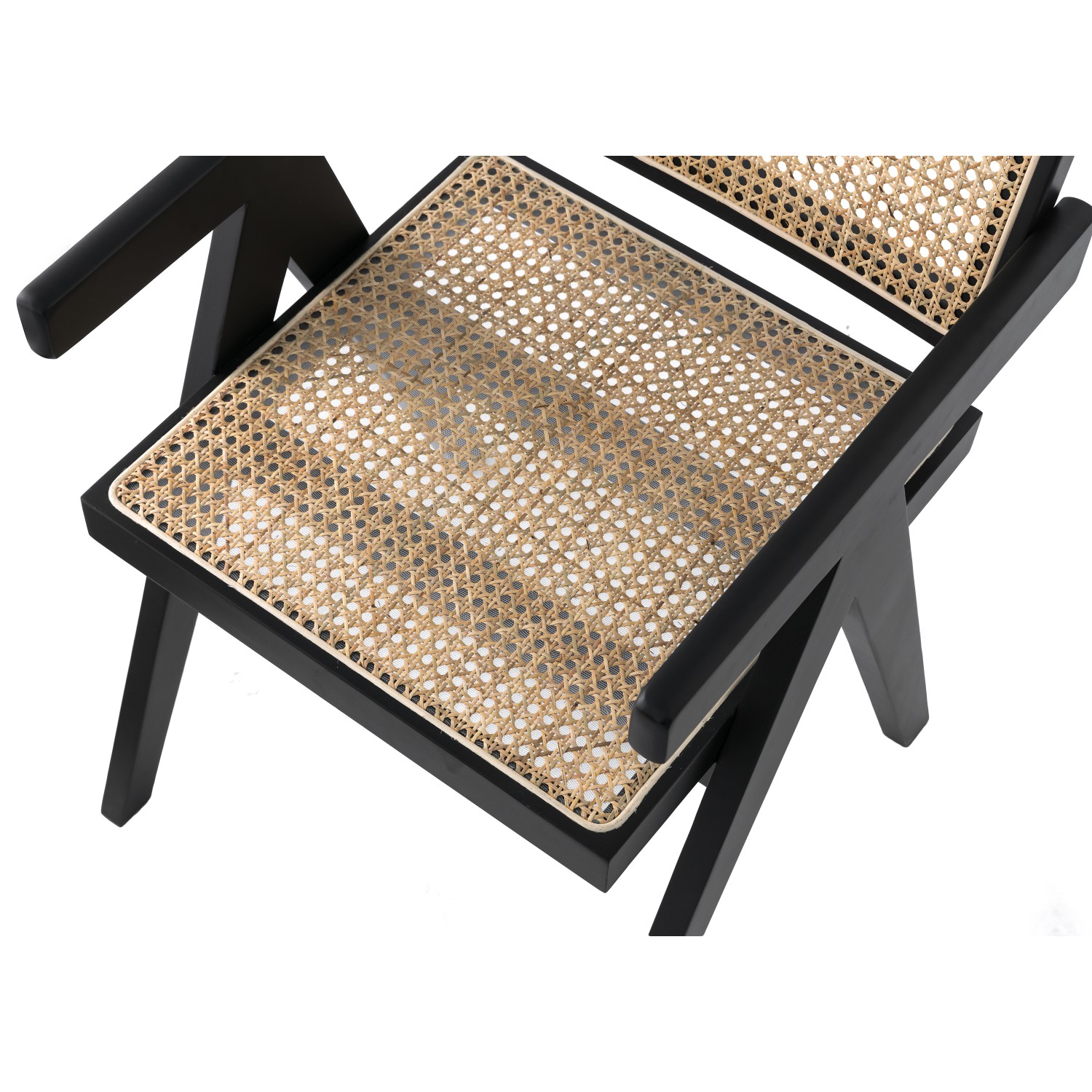 Replica Chandigarh stol med armar av designern Pierre Jeanneret 