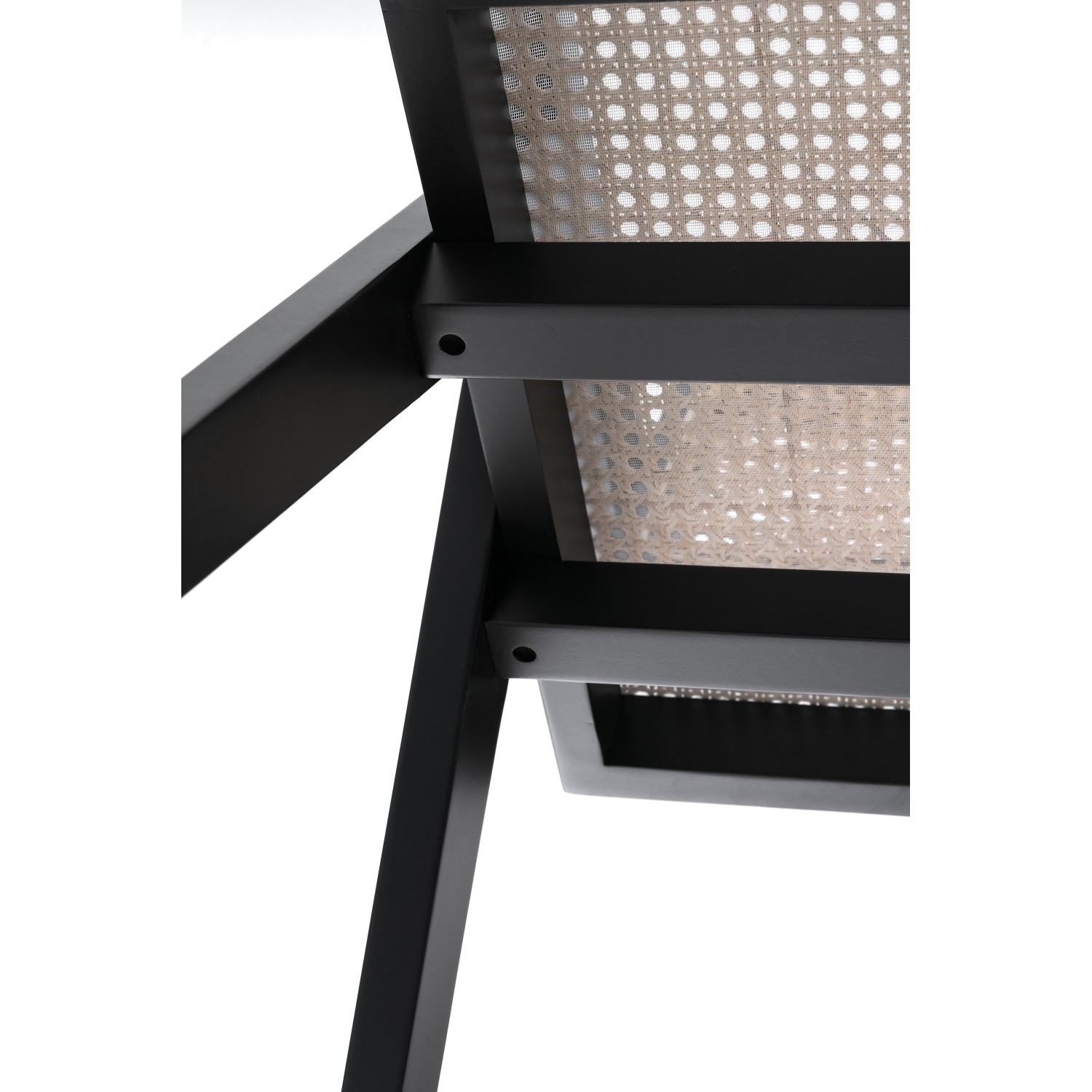 Replica Chandigarh stoel met armen door ontwerper Pierre Jeanneret 