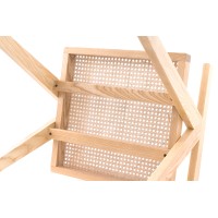 Réplica da cadeira Chandigarh com braços do designer Pierre Jeanneret 