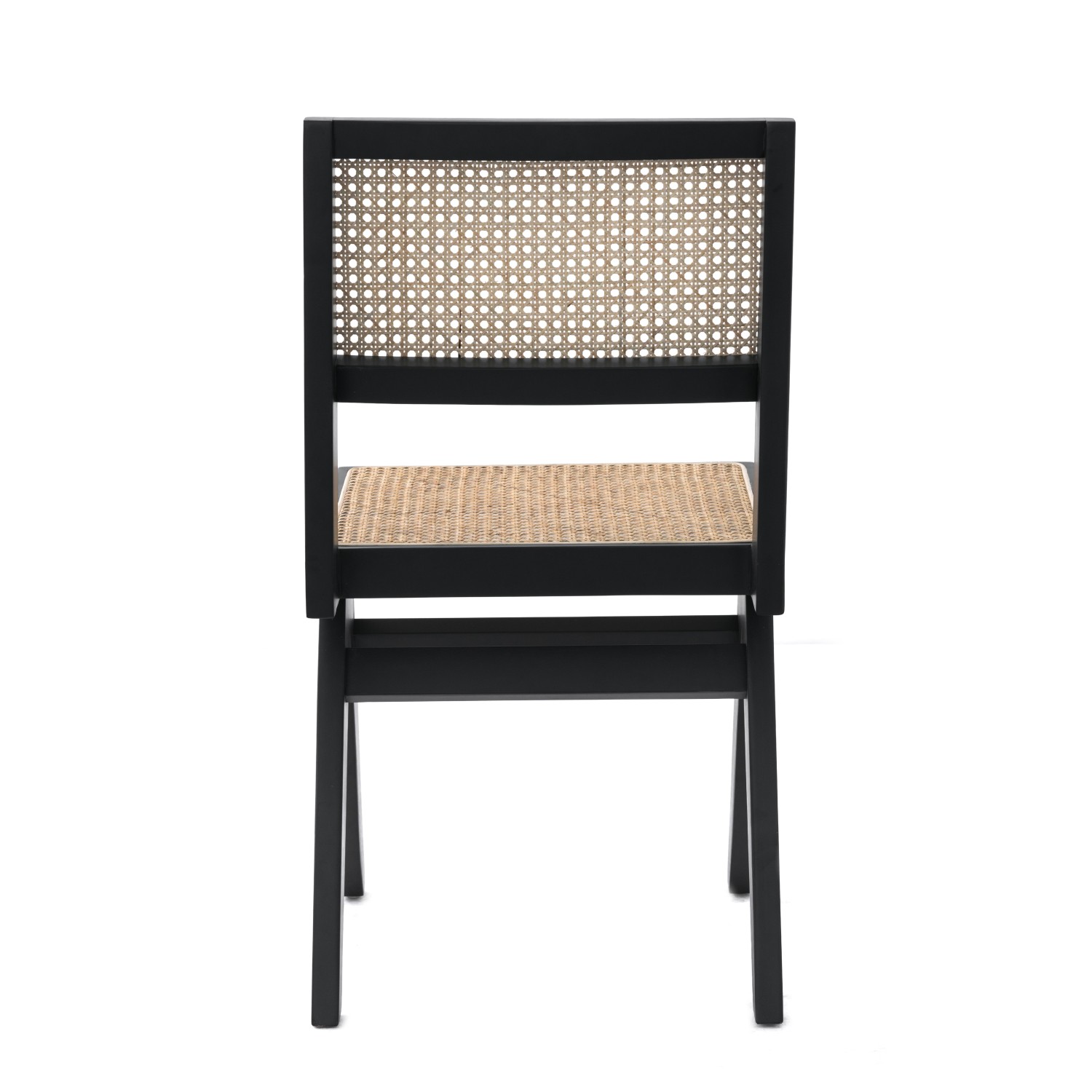 Nachbildung des Chandigarh-Stuhls des Designers Pierre Jeanneret 