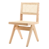 Réplique de la chaise Chandigarh du designer Pierre Jeanneret 
