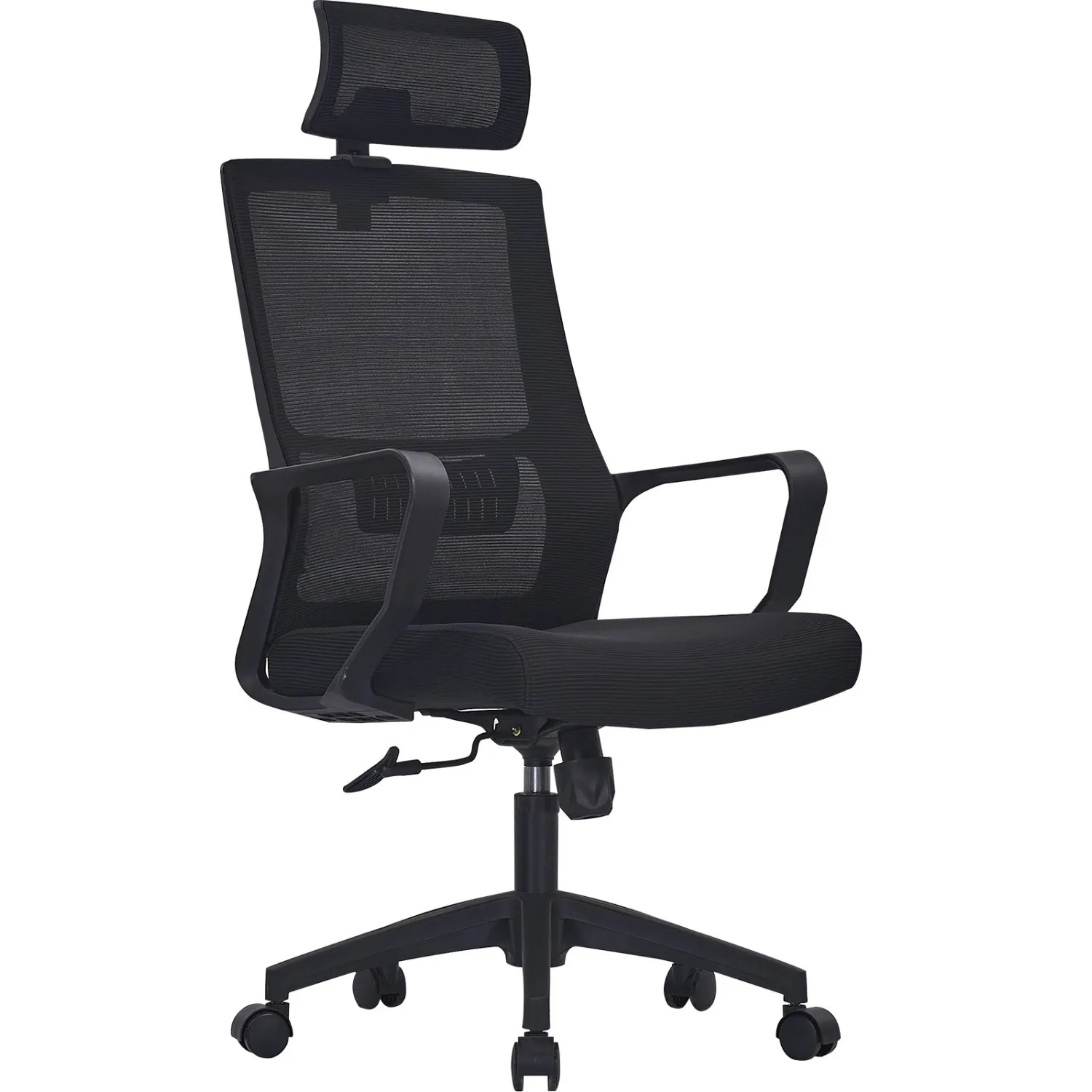 Silla Oficina Mesh Highback Black Edition en Malla de Fibra