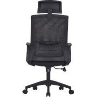 Chaise de bureau Mesh Highback Black Edition en maille de fibres