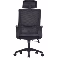 Silla Oficina Mesh Highback Black Edition en Malla de Fibra