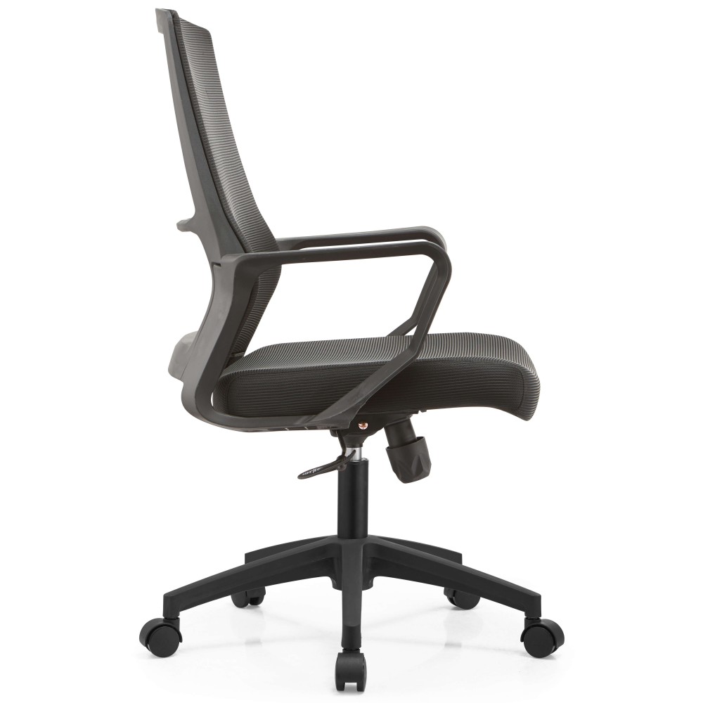 Office Chair With Black Armrests