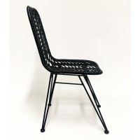 Cadeira Le Midi em rattan adequada para exterior