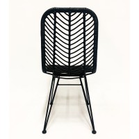 Cadeira Le Midi em rattan adequada para exterior