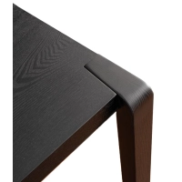 Inmod rectangular wooden dining table