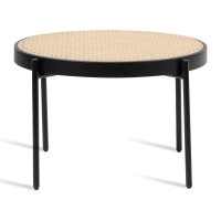 Mesa auxiliar North en ratán de 65cm