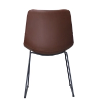 Industrial Chair "City" Upholstered in Faux Leather