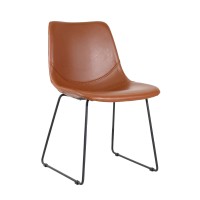 Industrial Chair "City" Upholstered in Faux Leather