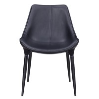 Olaan chair upholstered in imitation leather