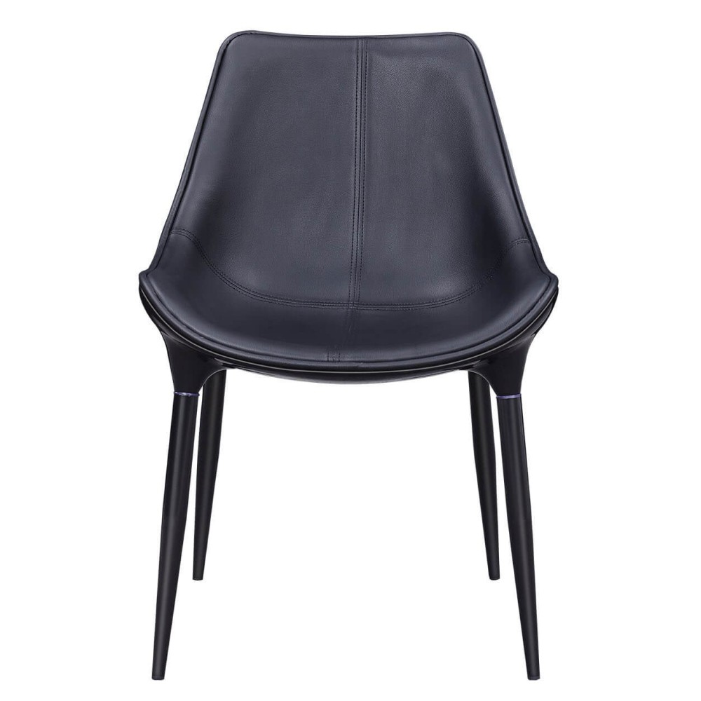 Olaan chair upholstered in imitation leather