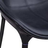 Olaan chair upholstered in imitation leather