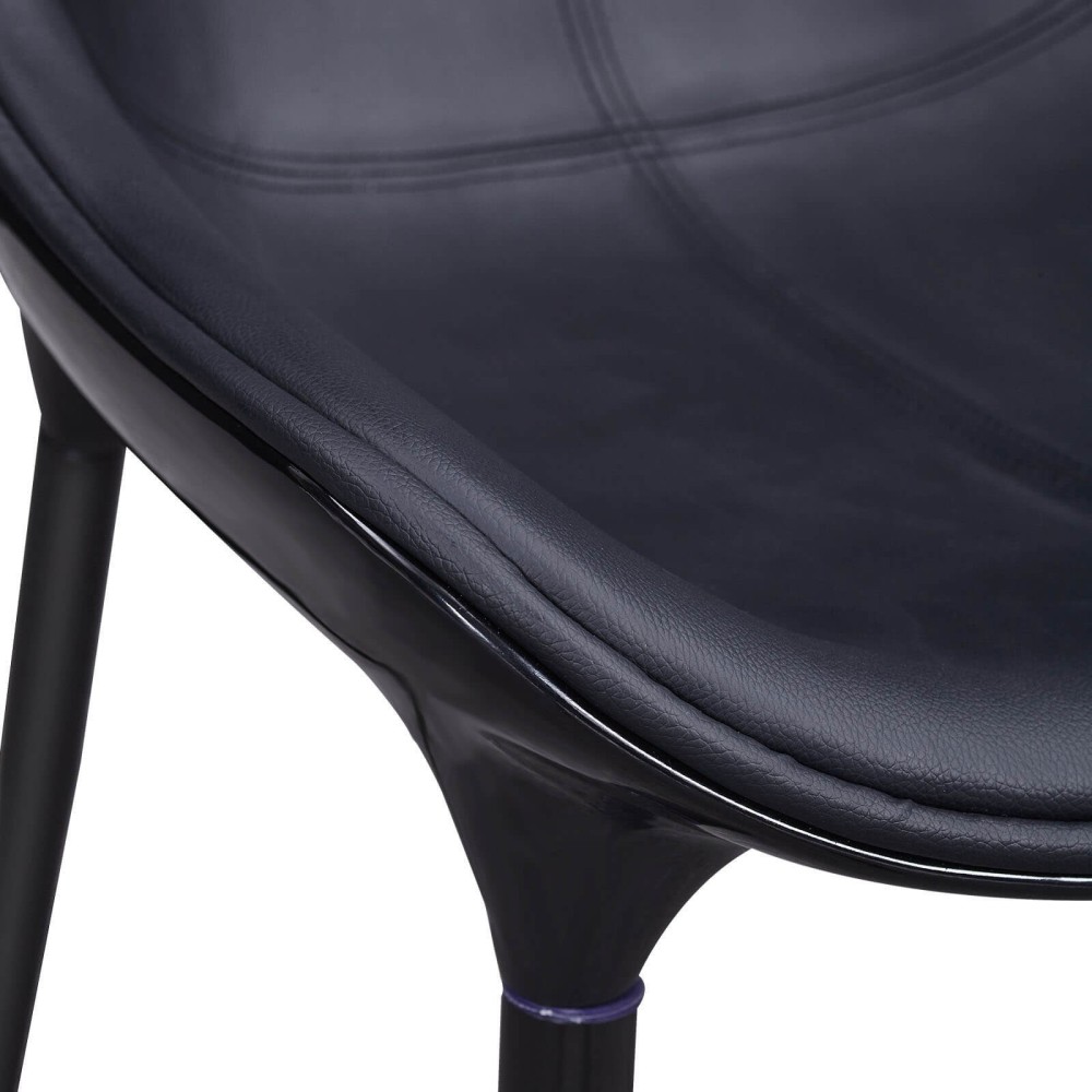 Olaan chair upholstered in imitation leather